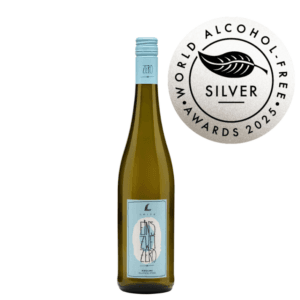 Eins Zwei Zero Riesling - non-alcoholisch met de zilveren medaille van The World Alcohol-Free Awards