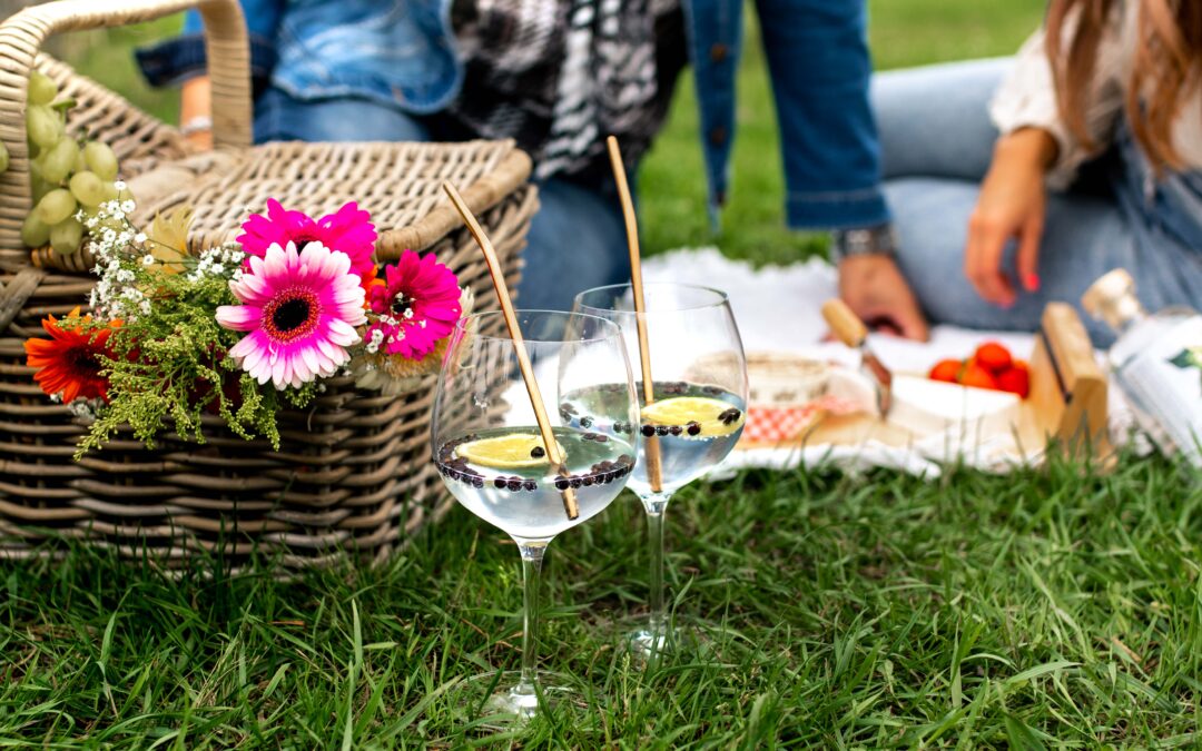 Alcoholvrije gin picknick - Amavine