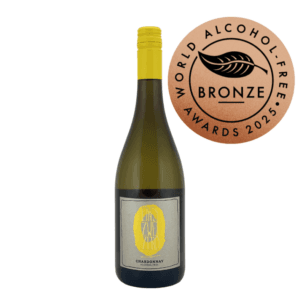 Eins Zwei Zero Chardonnay - alcoholvrij met de bronzen medaille van The World Alcohol-Free Awards